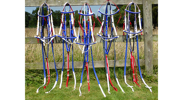 Beta and BioThane Bridles, Breastplates, Reins, and more.