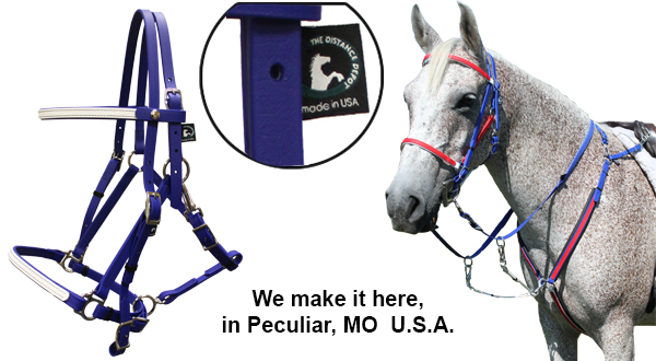 Beta Bridles, Trail Tack, and Beta Halters tack and trail riding equipment.